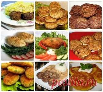 10 рецептов вкусных котлеток и тефтелек.

Сохраните себе, пригодится!

1.Капустные котлеты.
Состав; 500 г капусты,2 столовые ложки манной крупы,2 столовые ложки молотых сухарей,соль по вкусу,3 столовые ложки растительного масла,0,5 стакана воды.
Приготовление
Капусту мелко нарезать, положить в кастрюлю, добавить воду, 1 столовую ложку растительного масла и тушить до полуготовности.
В кипящую массу всыпать тонкой струйкой манную крупу, варить, непрерывно помешивая, 10-15 ми...