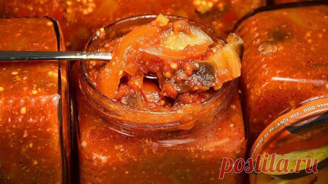 Вкуснейшая закуска из баклажанов на зиму «без заморочек» | Сад, дом, огород | Яндекс Дзен