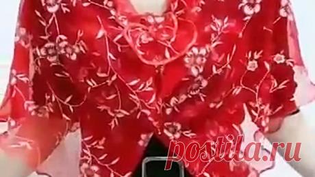 Как ЕЩЕ МОЖНО носить шарф или платок