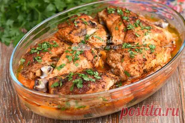 Курица на овощной подушке - Будет вкусно - Медиаплатформа МирТесен
