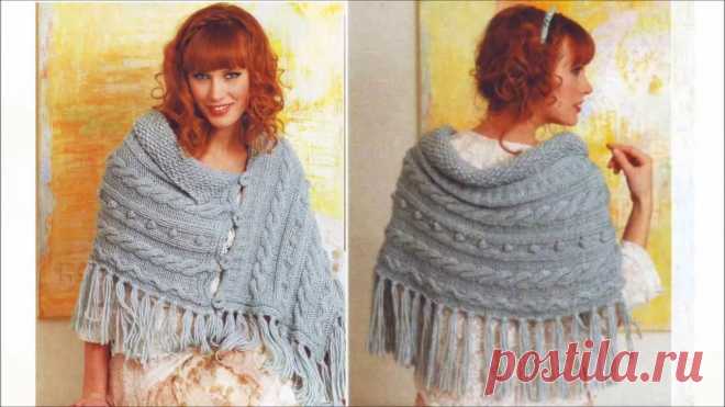 пончо для полных женщин спицами со схемами: 11 тыс изображений найдено в Яндекс.Картинках