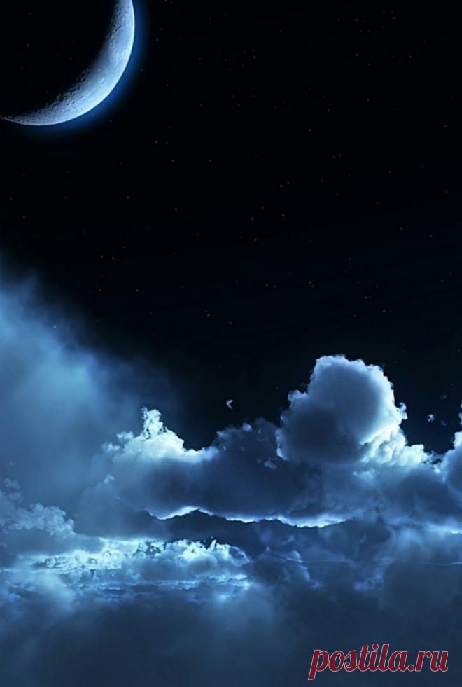 луна