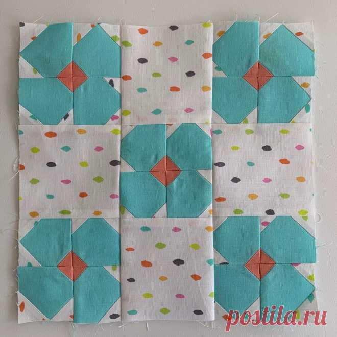 Лоскутное одеяло Posy Patch, пэчворк