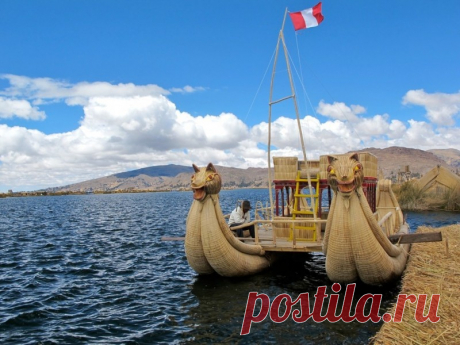 Плавающие острова племени Уру на озере Титикака — Путешествия