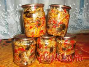 Лучшие кулинарные рецепты - Баклажаны по — корейски