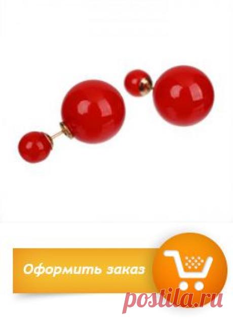 Двухсторонние серьги шарики "Красные" ― Ipsum —сайт великолепнейшей бижутерии разной ценовой категории ОЧЕНЬ КРАСИВО ВСЁ!!!
арт. 20015686
Материал: бижутерный сплав, акрил
Вставки: нет
Тип замка: гвоздики (пусеты)
Размер: большой шарик 1,5см, маленький шарик 0,7см
450 р