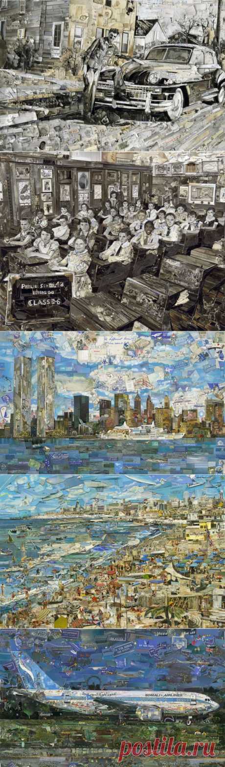 Есть ли жизнь после фото? Фотографии из фотографий Вика Муниса (Vik Muniz) — Фотоискусство