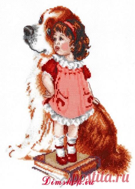 Набор для вышивания Alisena 1174 Верные друзья