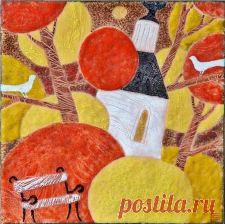 ЭМАЛИ - Сахарова Елена эмаль керамика украшения