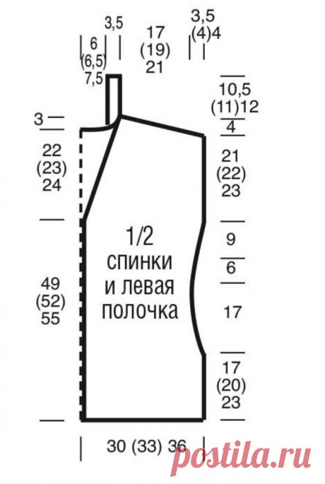 Vest with a solid pattern of braids free pattern