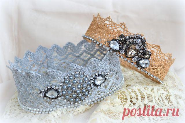 Кружевные короны на любой вкус!!! (быстро и просто!) - Костюмы - Женский Мир