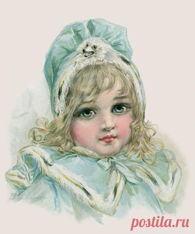 Винтажные картинки и открытки. Художница Frances Brundage. Часть 1.: pravoslavnaa — ЖЖ