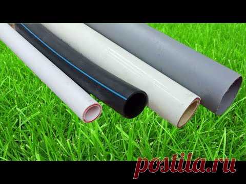 Как разрезать любую пластиковую трубу без инструмента 
