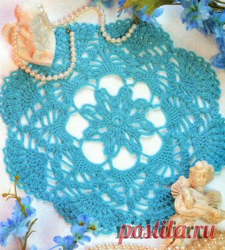 Схемы вязаных салфеток » Ниткой - вязаные вещи для вашего дома, вязание крючком, вязание спицами, схемы вязания