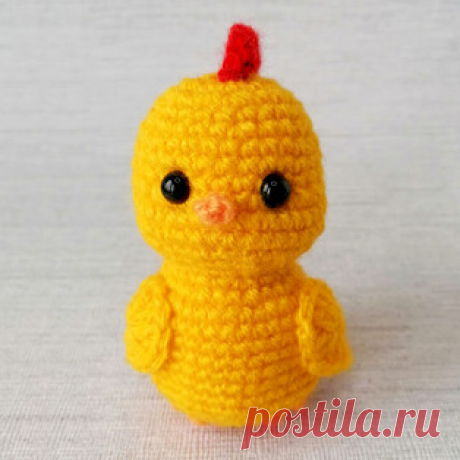 Цыплёнок амигуруми. Схемы и описания для вязания игрушек крючком! Бесплатный мастер-класс от Дины Шевченко по вязанию цыплёнка крючком. Высота вязаной игрушки примерно 9 см. Для изготовления таких маленьких цыплят ав…