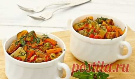 Рагу с куриным филе и баклажанами: вкусное диетическое блюдо