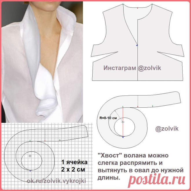 #шитье в Instagram: «#моделирование_zolvik ВТАЧНОЙ ВОРОТНИК, ПЕРЕХОДЯЩИЙ В ЖАБО На рисунке показан ЦЕНТР переда без планки! Планка шириной от 2,5 до 4 см (по…» 606 отметок «Нравится», 5 комментариев — #шитье (@zolvik) в Instagram: «#моделирование_zolvik ВТАЧНОЙ ВОРОТНИК, ПЕРЕХОДЯЩИЙ В ЖАБО На рисунке показан ЦЕНТР переда без…»