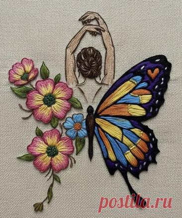 Пин на доске Patrones de bordado