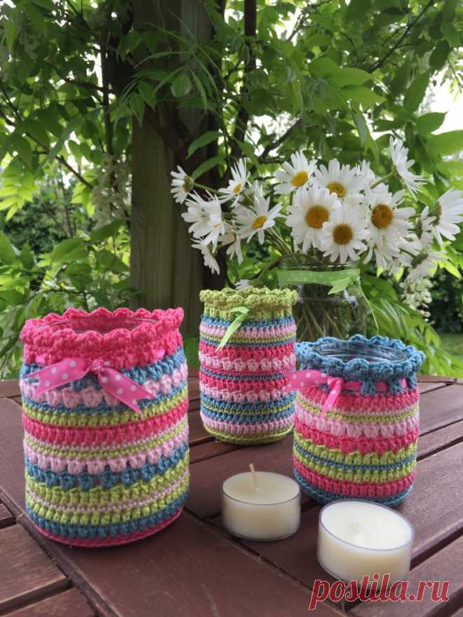 Crochet Club: Summer Nightlight Jars • LoveCrochet Blog