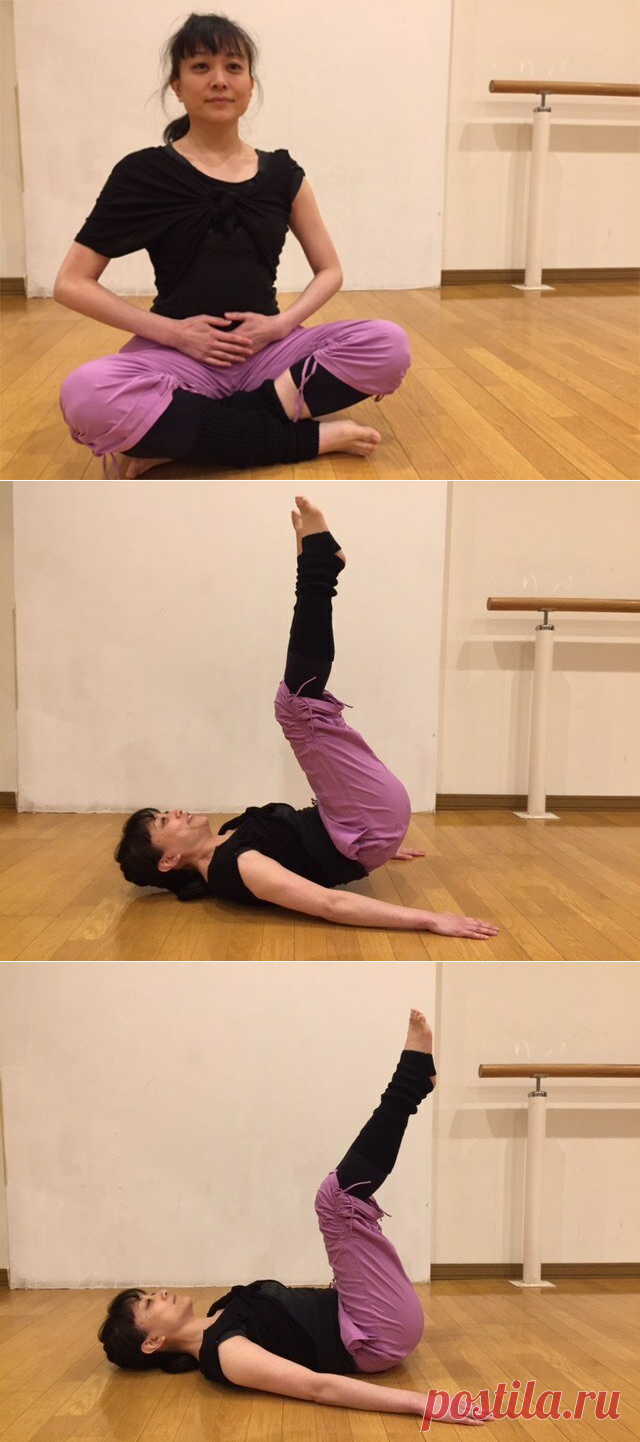 «Дыхание балерины»: Упражнение для избавления от висячего живота и широкой талии | ❤️Makeup-lover | Яндекс Дзен