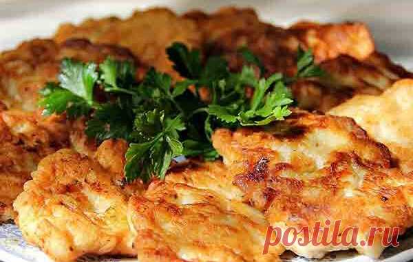 Вкусные отбивные из куриного филе на сковороде