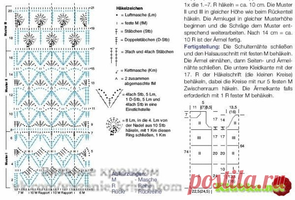 Вязание крючком. Модели, схемы, уроки