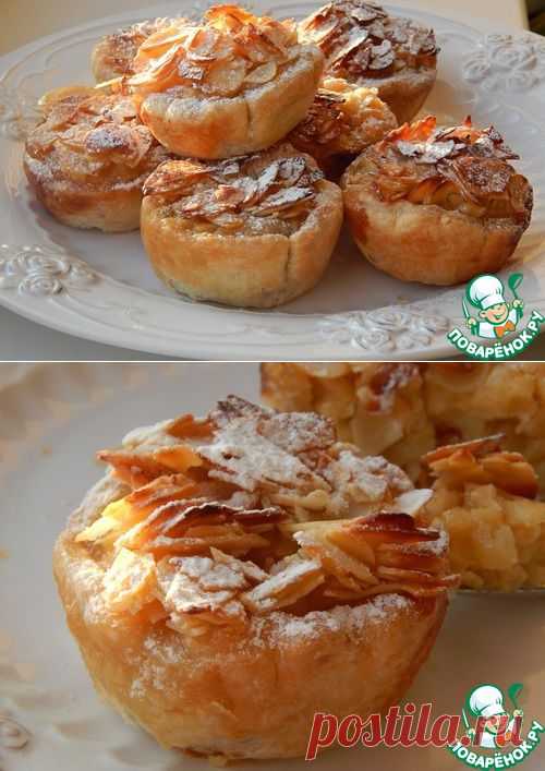 Нежные слоеные пирожные - кулинарный рецепт