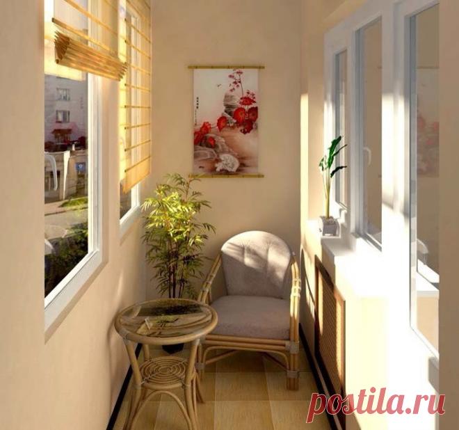 Идеи для маленьких балконов — Сделай сам, идеи для творчества - DIY Ideas