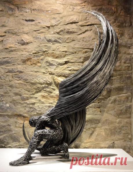 15+ Самых Удивительных Скульптур Из Проволоки | Лучшие истории со всего мира