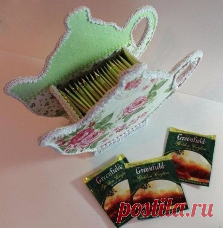 Подставка для чайных пакетиков: мастер-класс