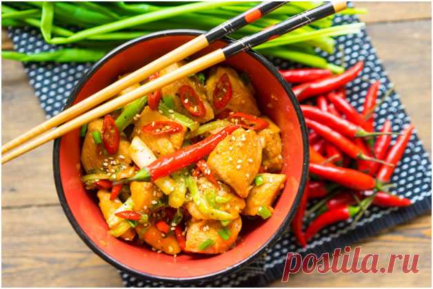 Для Любителей ОСТРОГО! Курица ГУНБАО! — Фактор Вкуса