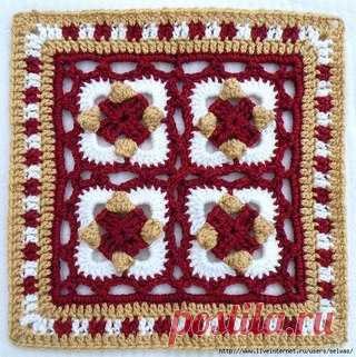 Мотивы квадратные

#крючок@knittinglove