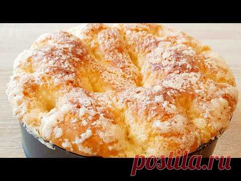 САХАРНЫЙ ПИРОГ Вкусный, Мягкий и Воздушный. Сдобный Пирог Простой Рецепт