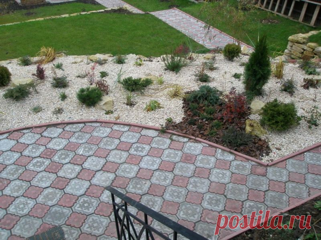 Отливаем тротуарную плитку своими руками / тротуарная плитка / 7dach.ru