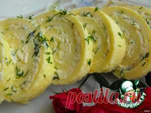Очень вкусный и нежный закусочный рулет 
Нежный рулет
Автор: иррез



Описание:Если кто-то к новогоднему столу уже собирает рецептики, берите на заметку, а пока есть время - попробуйте приготовить сейчас, чтобы не было сомнений, что это дей…
