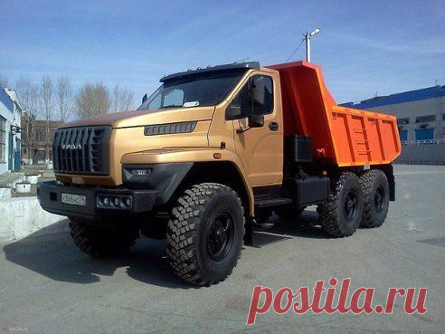 Новый УРАЛ-Next. Изготовлен на базовом шасси "Урал-55571—72М"