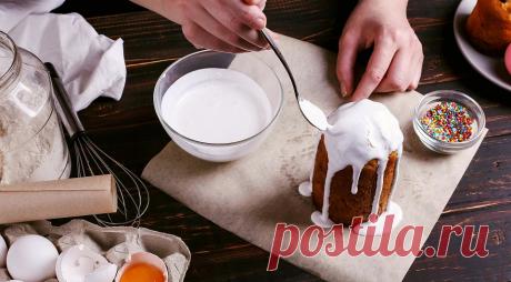 Рецепты глазури из сахарной пудры: пригодится на Пасху Глянцевое покрытие превращает куличи, пряники, кексы и торты в настоящие шедевры кондитерского искусства!