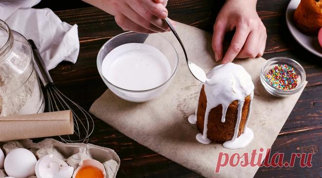 Рецепты глазури из сахарной пудры: пригодится на Пасху Глянцевое покрытие превращает куличи, пряники, кексы и торты в настоящие шедевры кондитерского искусства!