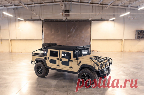 Новый Hummer H1 от Mil‑Spec разорвет пустыню на куски | Автоутро | Яндекс Дзен