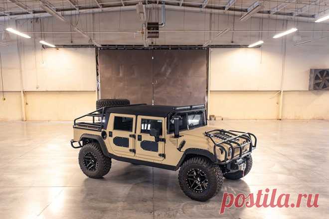 Новый Hummer H1 от Mil‑Spec разорвет пустыню на куски | Автоутро | Яндекс Дзен