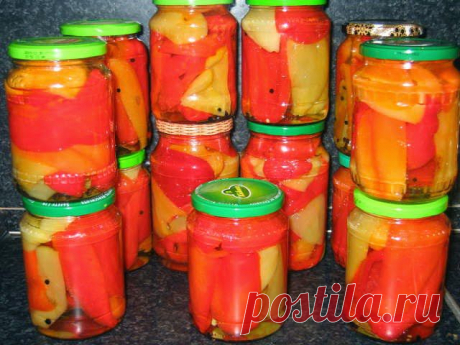Наши Любимые Рецептики: МАРИНОВАННЫЙ ПЕРЕЦ