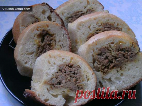 Пирог с паштетом / Домашние рецепты. Готовим дома вкусно!