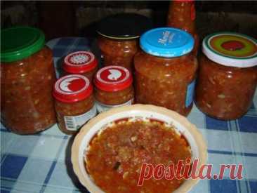 Аджика из кабачков — Дачный участок