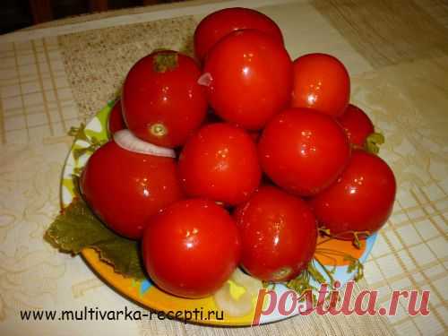 Рецепт засолки помидор... / Еда и напитки / Кулінарія - Готуємось до зими / Pinme.ru / Дизайн