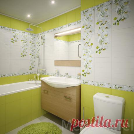 Керамическая плитка глянцевая Флер по цене 438.00 руб. за м2 от Mega-Kafel