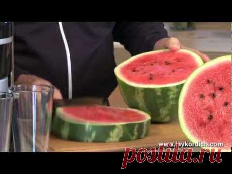 Jay Kordich Makes Watermelon Juice