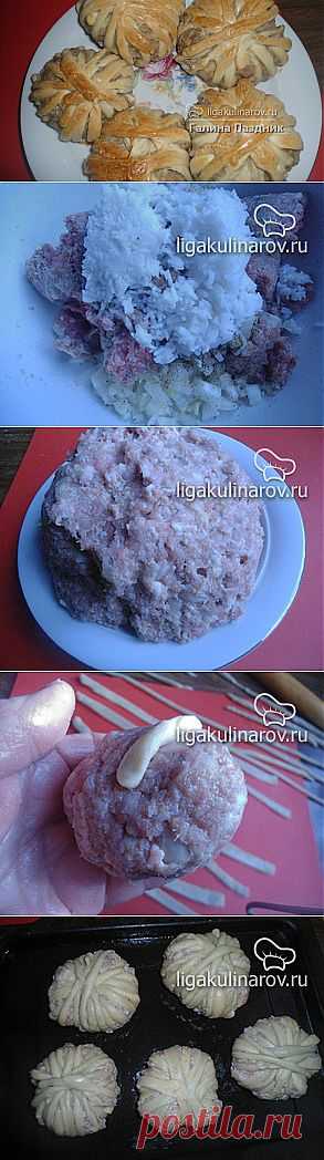"Клубочки" с фаршем – рецепт с фото от Лиги Кулинаров, пошаговый рецепт