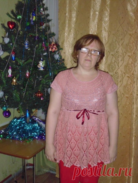 туника крючком