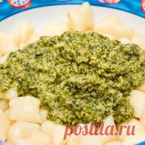 Лимонные ньокки со шпинатом и зеленым горошком рецепт – итальянская кухня: паста и пицца