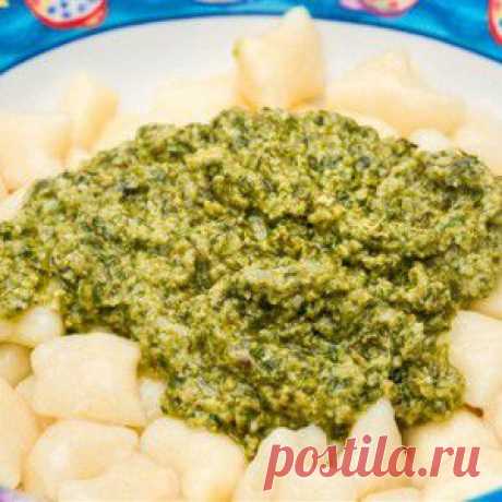 Лимонные ньокки со шпинатом и зеленым горошком рецепт – итальянская кухня: паста и пицца